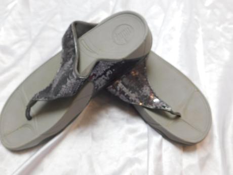 Fitflop luxusne flitrovane žabky, 41