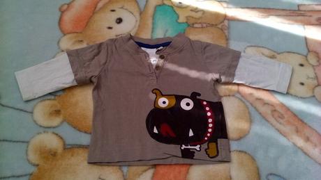 Tričko so psíčkom, h&m,62