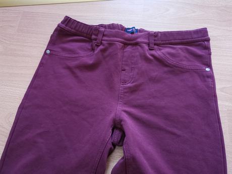 Bordové nohavice ca a kaliopky tchibo, c&a,170