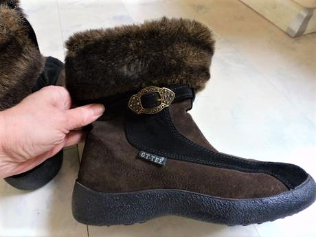 Kožené goretexové čižmy, baťa,39