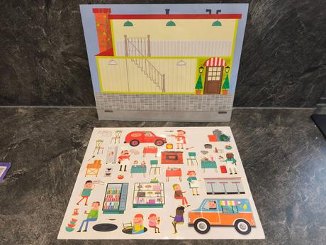 Bloky s adhéznymi samolepkami melissa & doug a iné, 