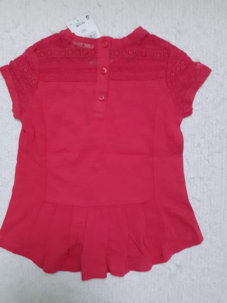 Tričko s čipkou, next,98