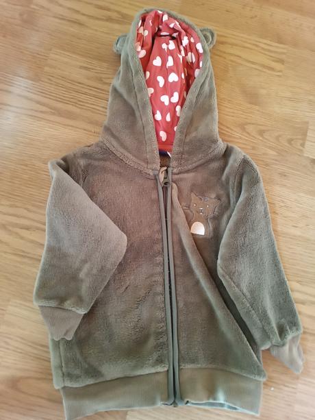 Dievčenská mikina 86/92, lupilu,86