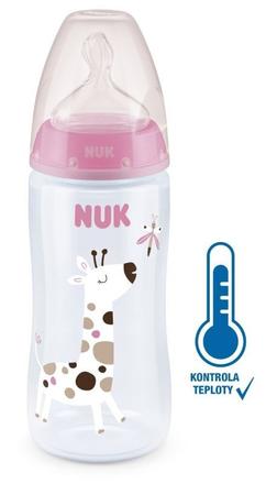 Nuk fc+ fľaša s kontrolou teploty 300 ml, 6-18m, nuk