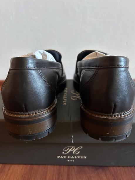 Celokožené mokasíny zn.pat calvin č.39, 39