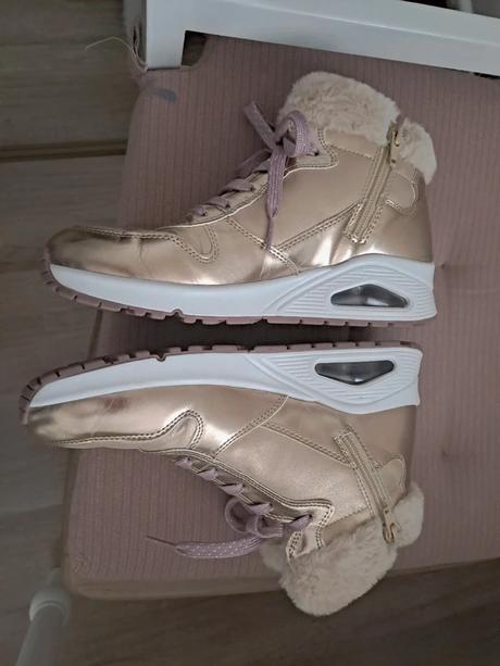 Skechers uno cozy nad členok, skechers,38