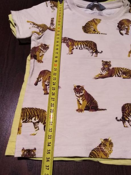 Žlto zelenkave triko, f&f,92