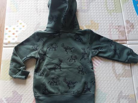 Dino mikina 98/104, h&m,98