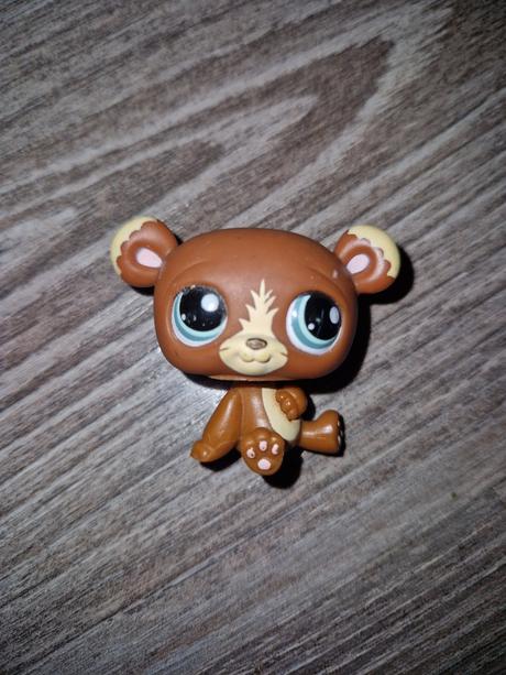 Lps littlest pet shop 1075 medvedik,