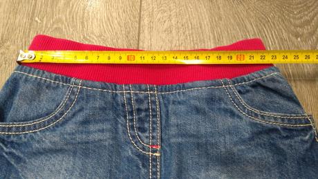 Detská riflová sukňa, f&f,98