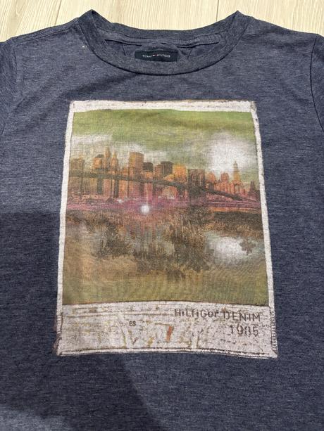 Tričko tommy hilfiger frajerské, tommy hilfiger,140