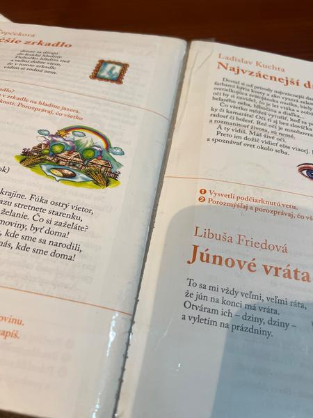 Čítanka pre druháka v katastrofálnom stave