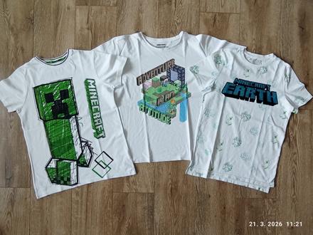 Minecraft tričká (už s poštovným), 152