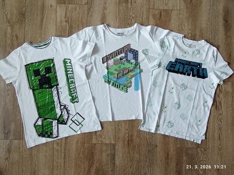 Minecraft tričká (už s poštovným), 152
