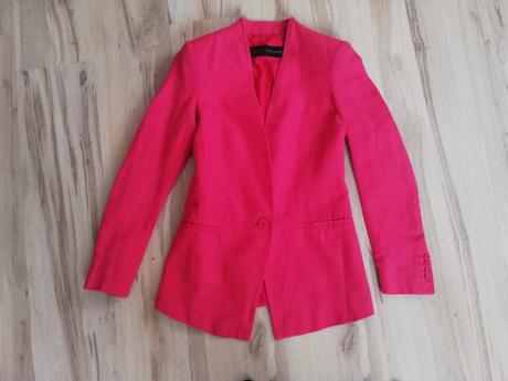 Komplet dámsky nohavice+sako, zara,xs