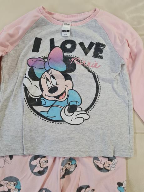 Dievčenské pyžamo hrubšie, disney,110