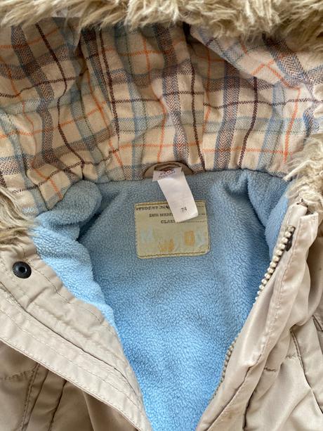 Zimná bunda, baby club,74