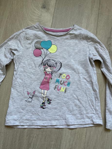 Tricka s dlhým rukávom 116-122, 116