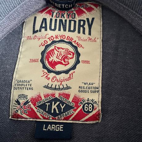 Tmavosivé polo tokyo laundry l, l