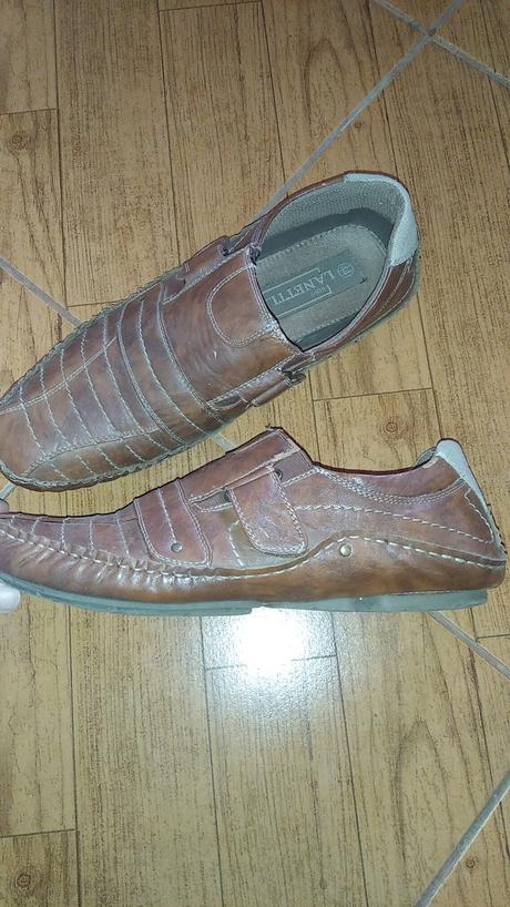 Kožené topánky, 44