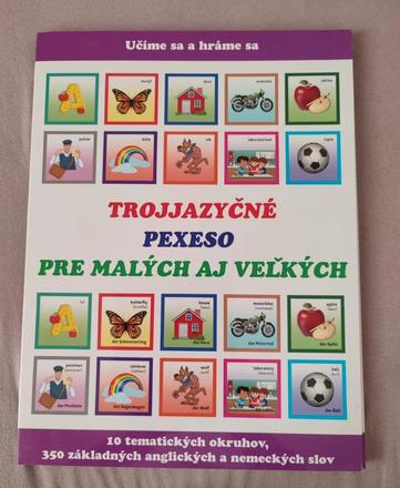 10 x trojjazyčné pexeso, 