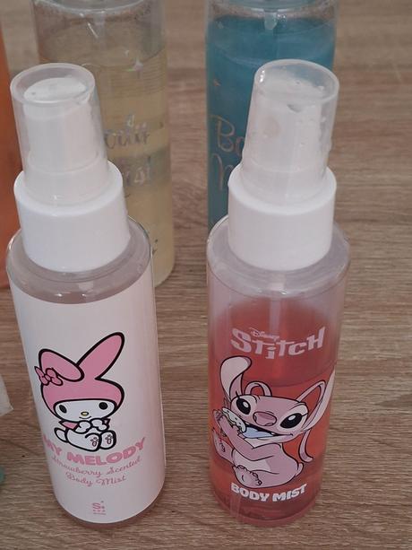 Sada 8ks telové spreje, body mist,