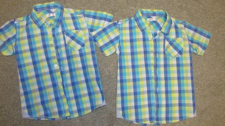 Košieľky pre dvojičky 92, 92