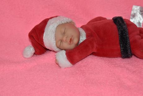 Bábika anne geddes santa klaus,