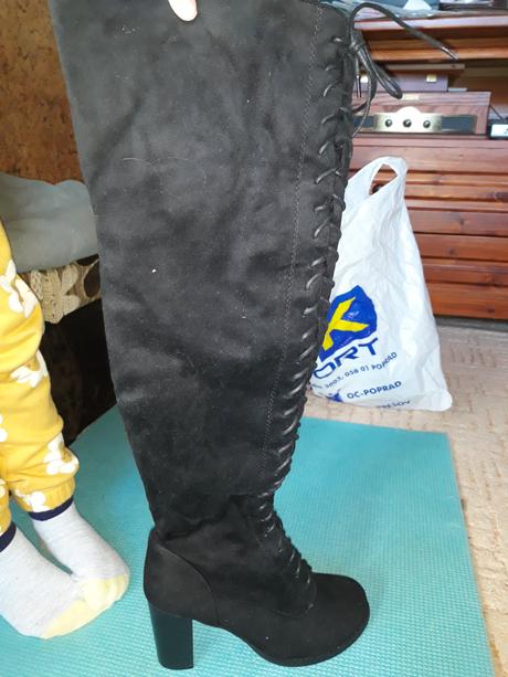 Cizmy nad kolena, 38