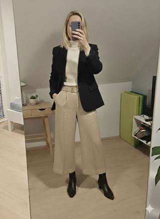 Cos vlnené široké nohavice 38, cos,38