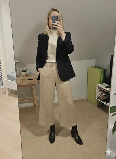 Cos vlnené široké nohavice 38, cos,38