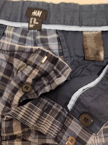 Šortky v peknom stave, h&m,34