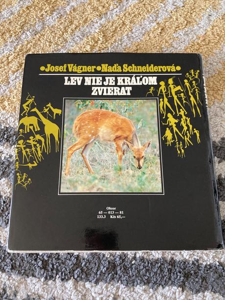 Lev nie je kráľom zvierat-prvé vyd.1981, 