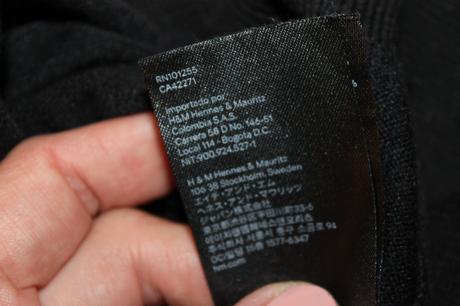 Úpletové tričko h&m v. s, h&m,s