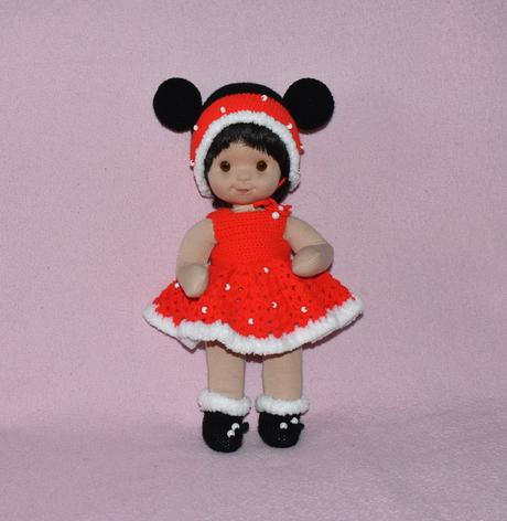 Vintage bábika stupsi, 