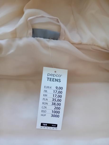 Vesta biela, pepco,164