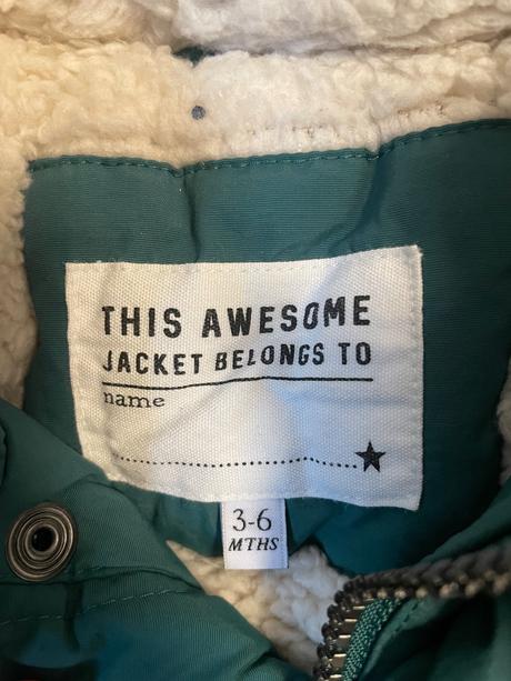 Zelená zimná bunda, marks & spencer,68