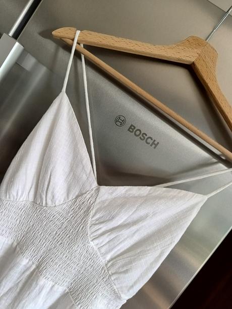 Noisy may bavlnené biele krátke letné šaty m, m