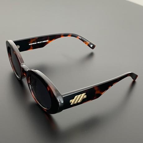 Le specs korytnačinové oválne slnečné okuliare, 