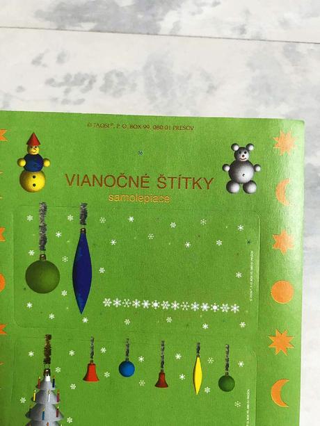 Štítky na darčeky k vianociam,