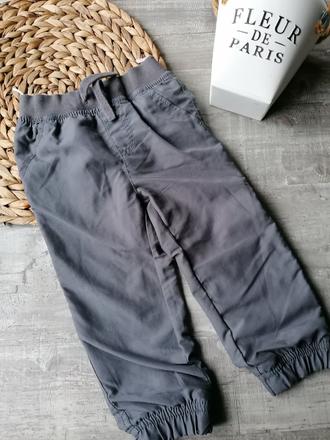 Podšité nohavice sede 86-92, baby club,86