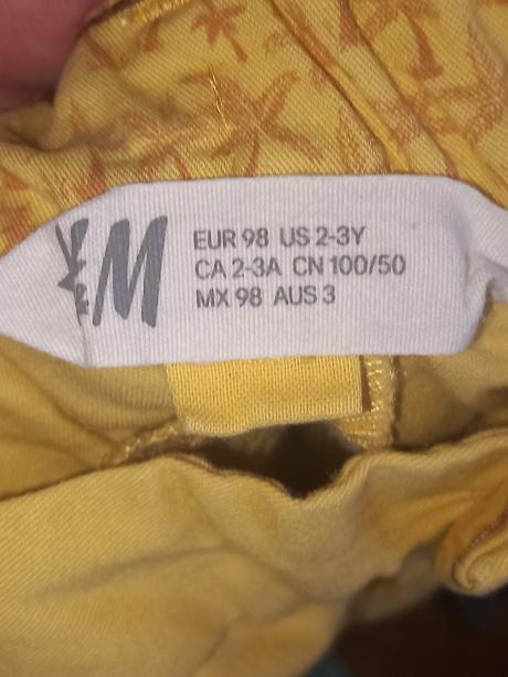 Šortky h&m a palomino, 98