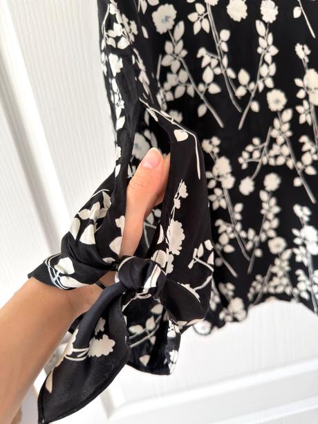 Luxusná hodvábna blúzka pieszak, 38