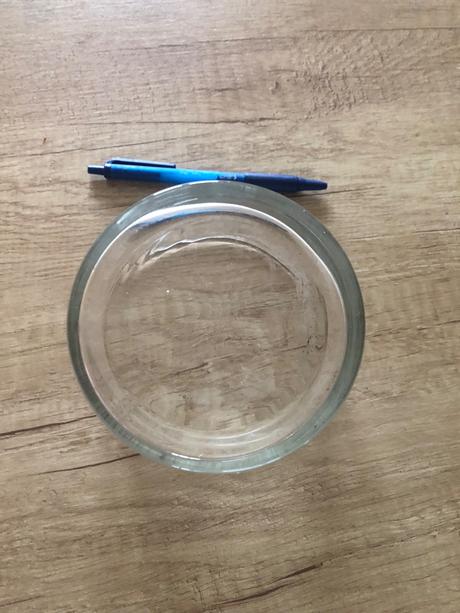 Sklenený svietnik/váza, 