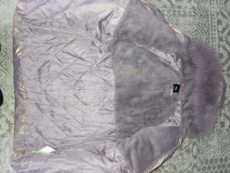 Fialová zimná bunda, sinsay,146