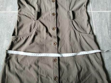 Softshell technické hnedé šaty husky, vs, husky,s