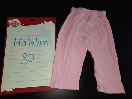 Teplaky, matalan,80