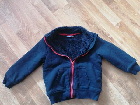 Chlapcenska tepla mikina, lupilu,98