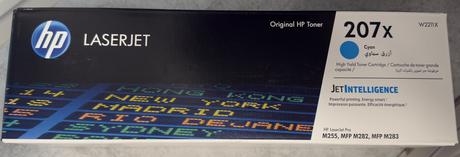 Toner hp w2211x č. 207x azúrový originálny, hp (hewlett-packard)