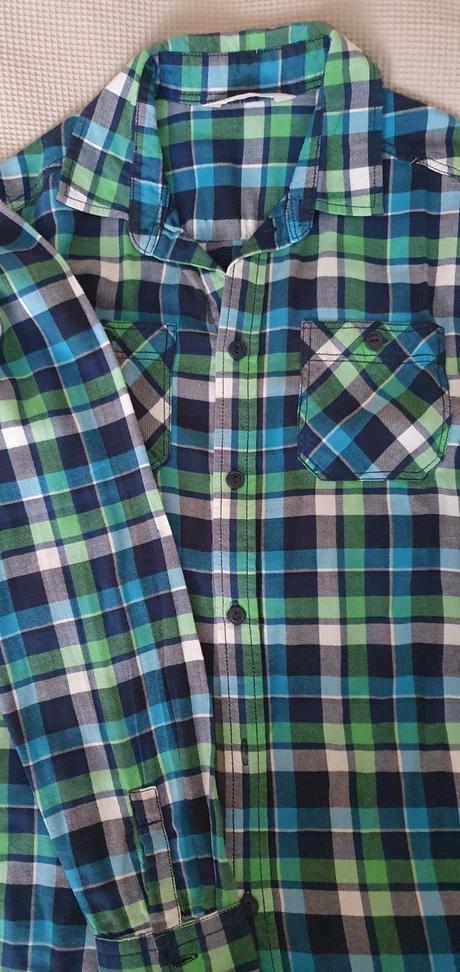 Predám flanelovu koseľu, h&m,164